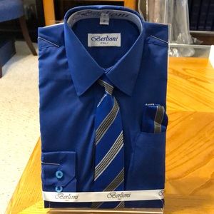 3 Piece Boy’s Shirt Set Berlioni